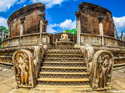Polonnaruwa in Sri Lanka