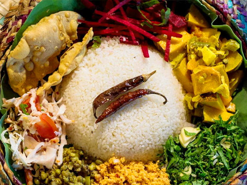 Comida típica de Sri Lanka